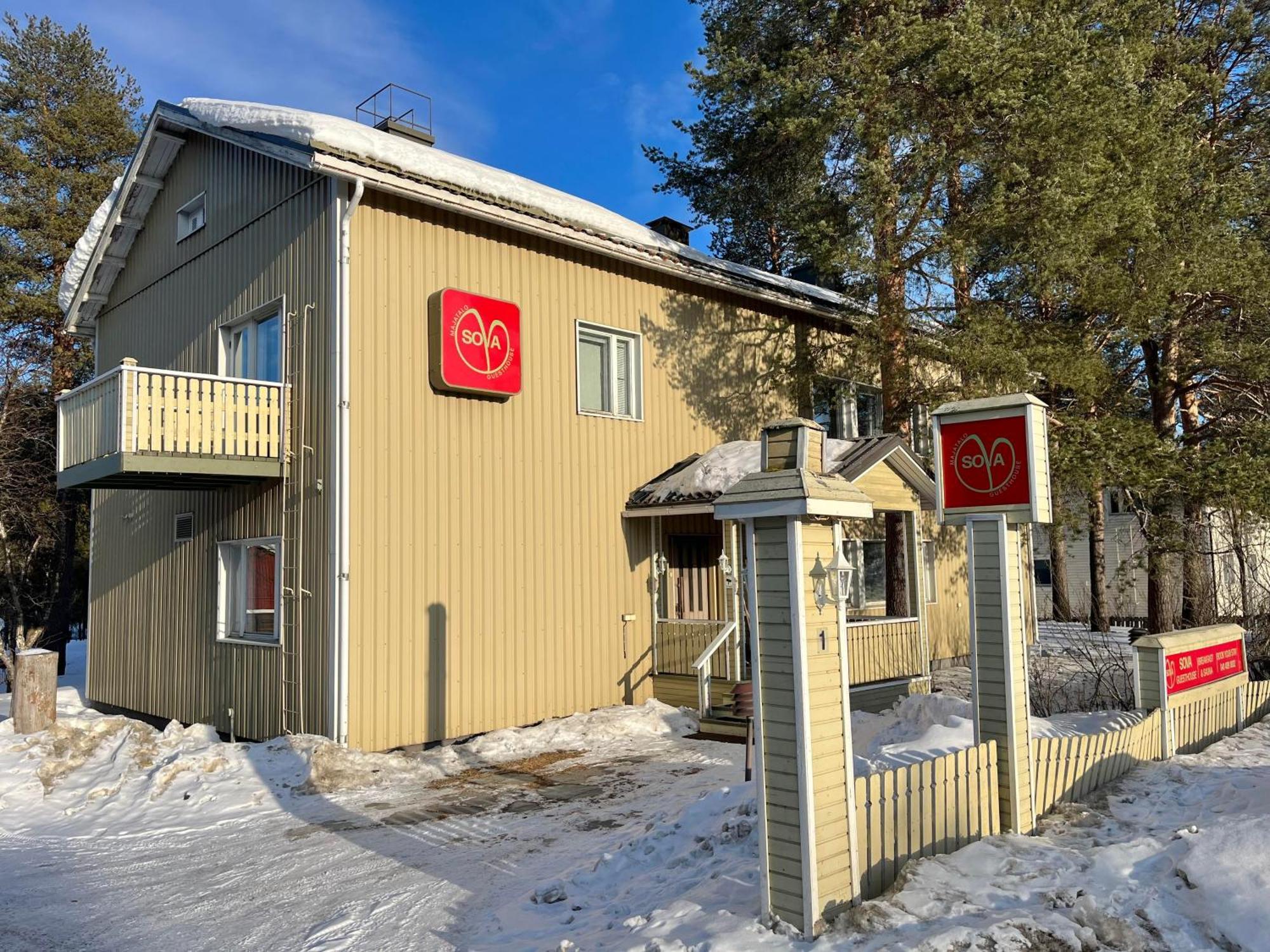 Sova Guesthouse Sodankylä Exterior foto